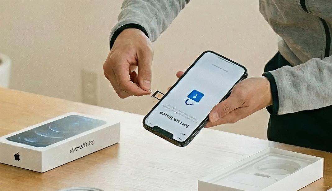 SIMフリー化されたスマートフォンのイメージ写真