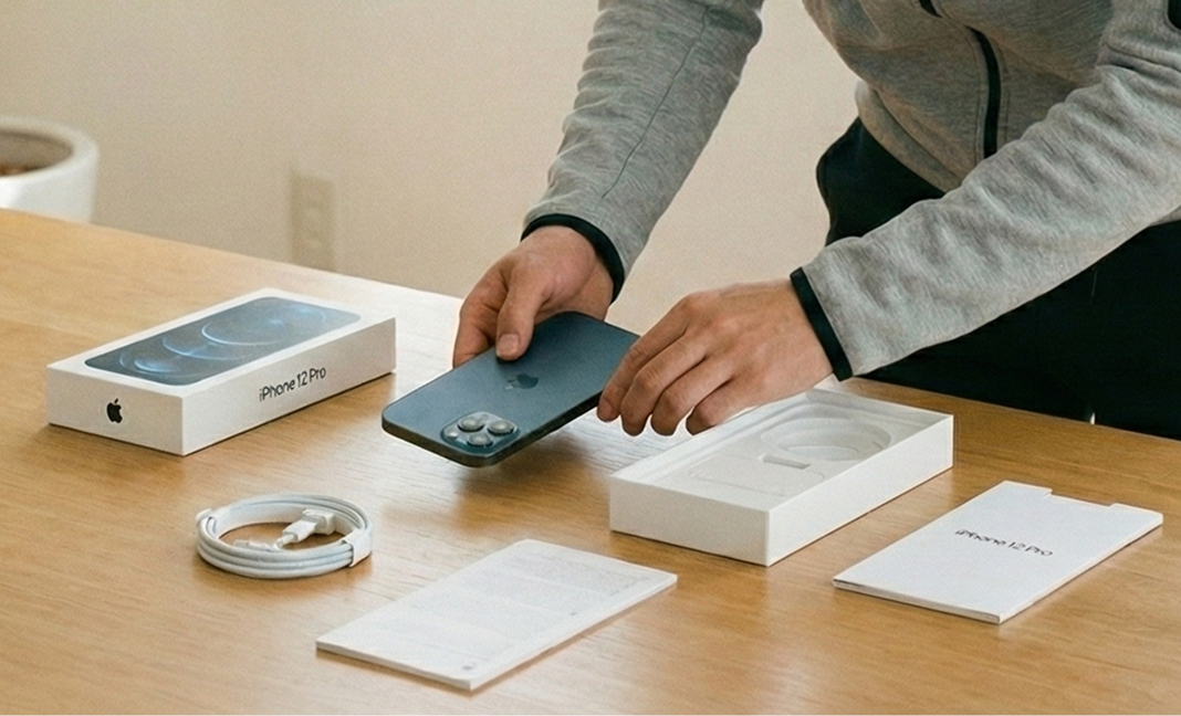 付属品をそろえたイメージ写真