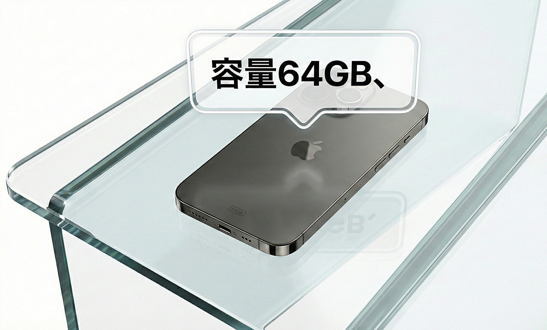 大容量ストレージのスマートフォンのイメージ写真